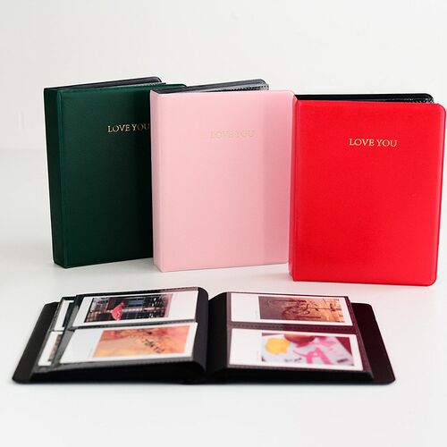 64 Pockets 3 Inch Fujifilm Instax Mini Film Photo Paper Alb
