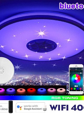 85-265V Modern LED Ceiling Light Dimmable RGB APP bluetooth