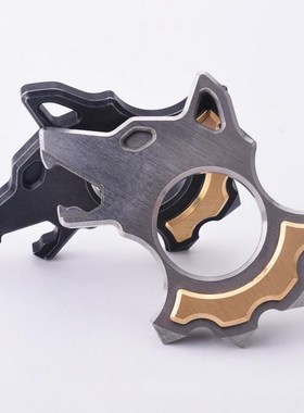 Outdoor Edc Multi-function Tool, Titanium Self-defense Windo