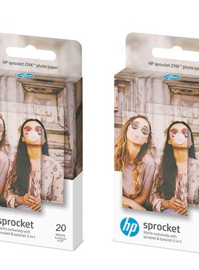 HP Sprocket Zink Paste Photo Paper 2*3inch Sprocket 2-in-1 f