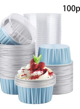 100pcs/lot 5Oz 125Ml Muffin Cupcake Disposable Cake Baking C