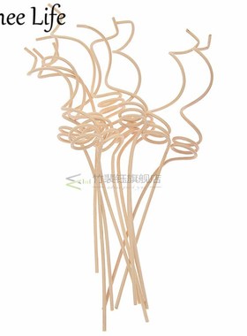 10pcs Reed Diffuser Replacet  Wood  Reeds Through Flow