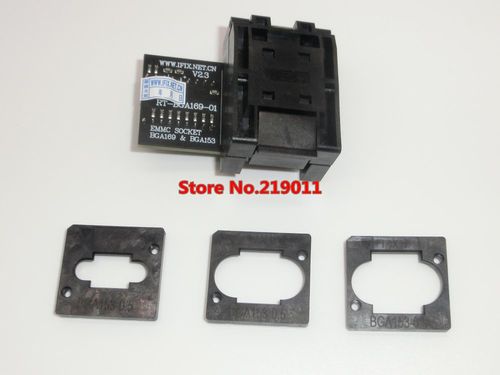 RT-BGA169-01 V2.3 EMMC Seat EMCP153 EMCP169 Socket BGA169 BG