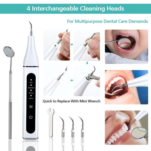 Home Ultrasonic Calculus Remover Dental Scaling Electric Por