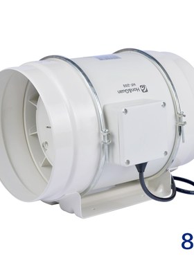 8 inch inline booster fan plastic ventilation pipe exhaust c