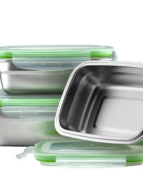 Newest 304 Stainless Steel Lunch Box Eco-Friendly Portable F
