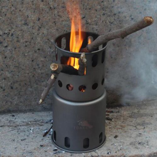 OAKS  itanium Backpacking Camping Picnic Wood Burning Stove