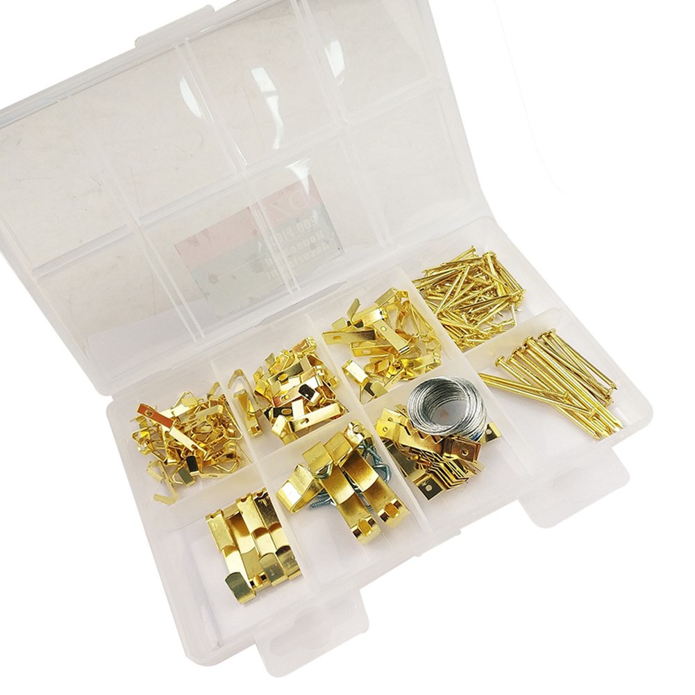 200pcs Wall Mounting Nails Wires Multifunction Sawtooth Heav