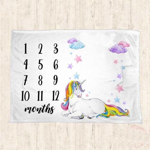 Milestone baby blankets blanket newborn photoraphy