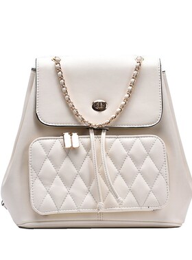 Fashion style dual purpose embroidery thread backpack women