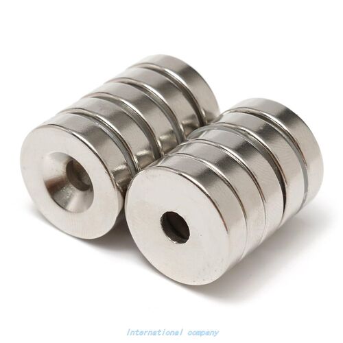 10pCS 20x5MM Hole 5MM N50 StRoNg RiNg MagNet D CouNteRSuNk R