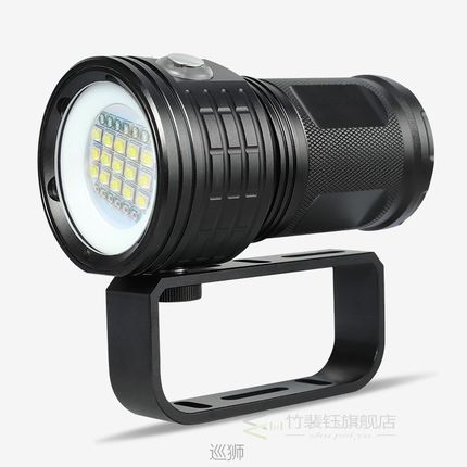 Professional Diving Flashlight XML-L2 Portable Scuba Dive to