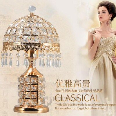 Luxurious crystal led table lamp led lamps High-power led li