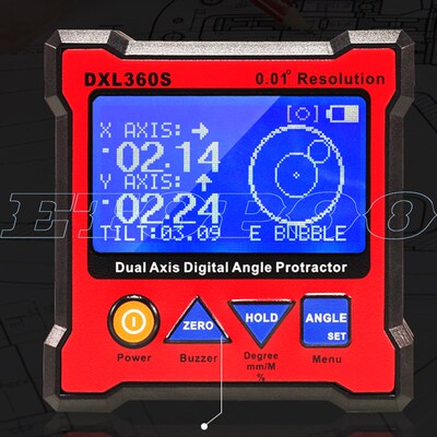 DXL360S /DXL 360 Rechargeable Dual Axis Digital Angle Protr