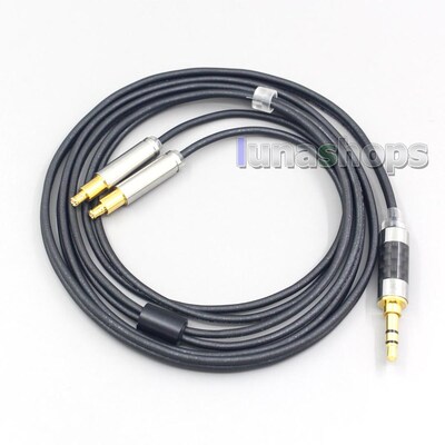 LN007101 Black 99% Pure PCOCC Earphone Cable For Audio Tech