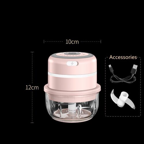 100/250ml Electric Garlic Masher Mini Sturdy Press Mincer Ve