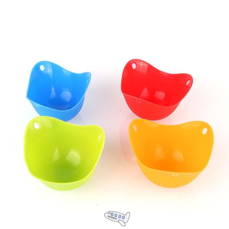 1Pcs Round Silicone Egg Poacher Poaching Pods Bowl Rings Coo