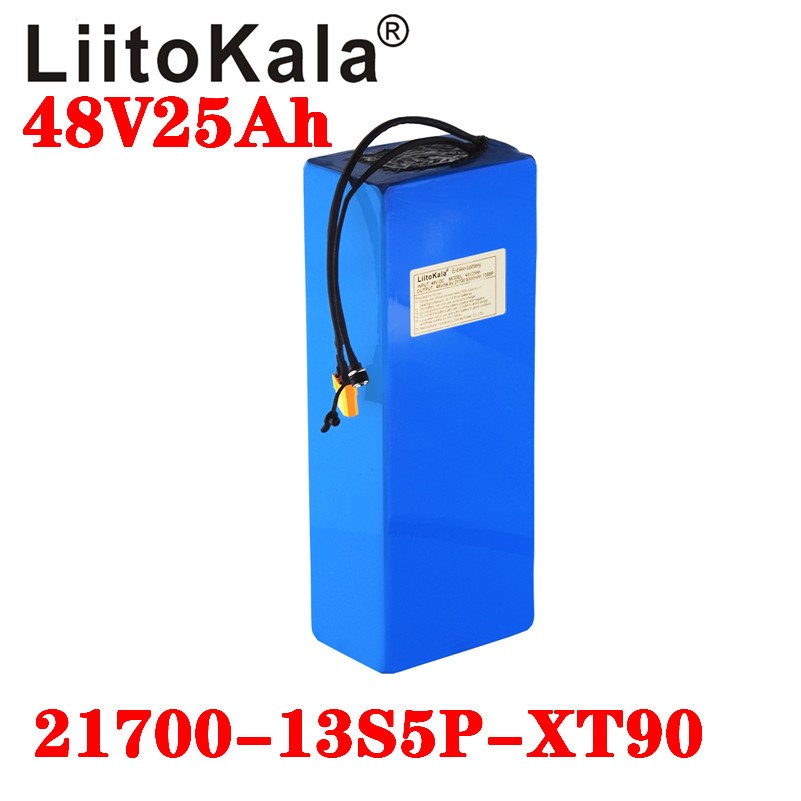 48V 25ah 21700 5000mAh 13S5P Lithium Battery Pack 48V 25AH 1