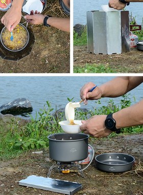 Camping Stove Windshield Camping Gas Cooker Burner Windproof