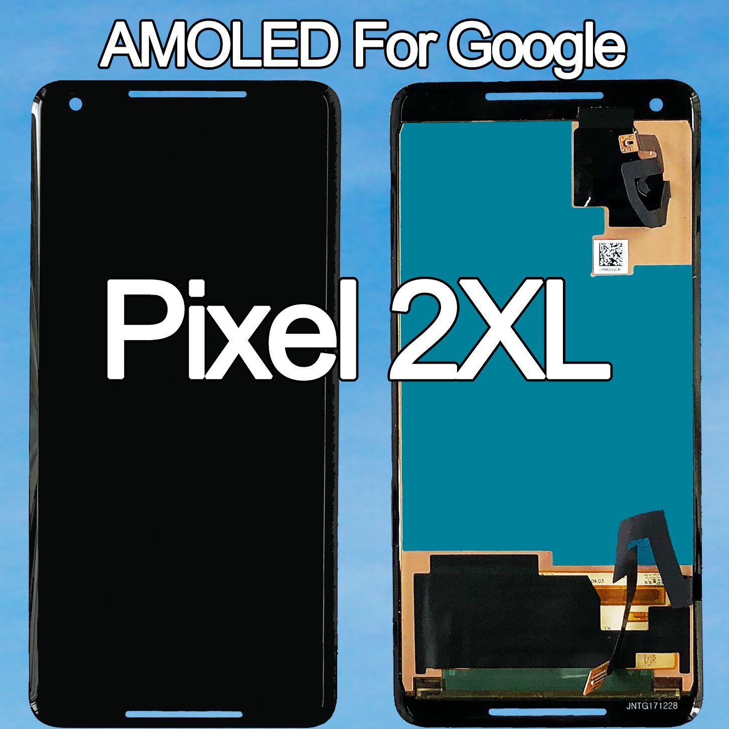 Original Amoled For Google Pixel 2 XL LCD Display Touch