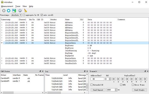 USB to CAN Conversion module / CAN debug assistant / CAN bus