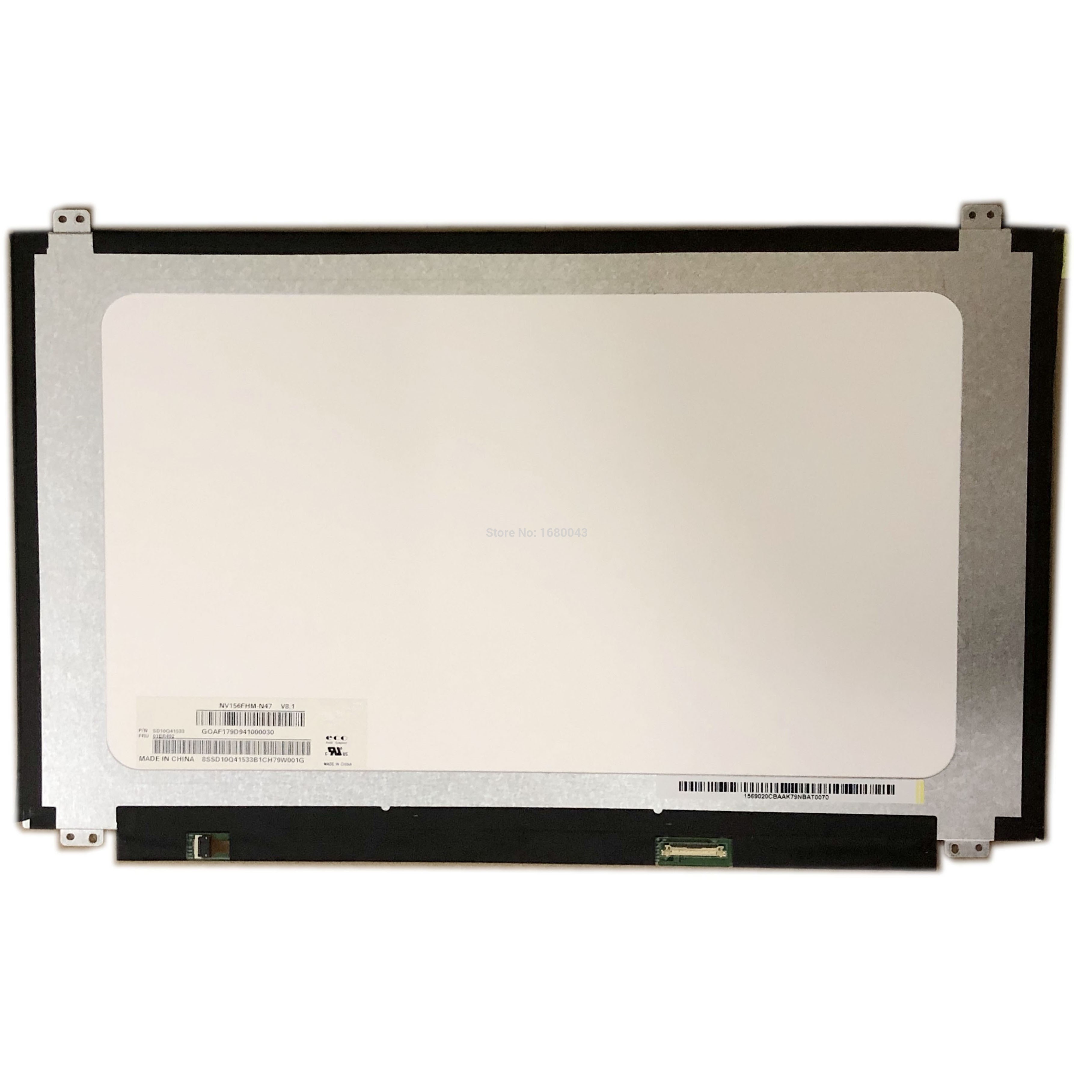 NV156FHM-N47 V8.1 fit B156HAN02.1 N156HCA-EAA LP156WF9 SPF1