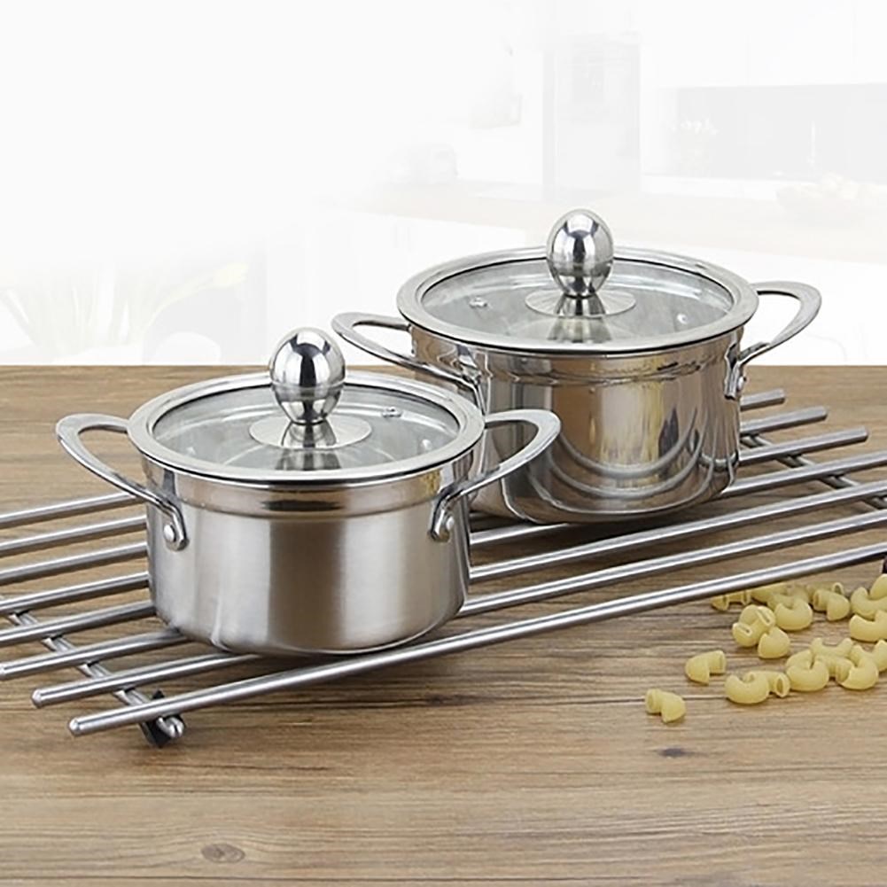 Stainless Steel No Magnet Cookware Thickened Milk Pot Soup P