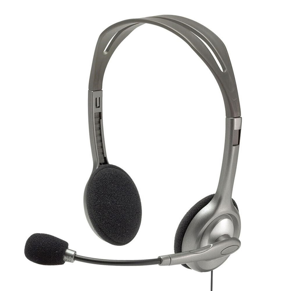Logitech H110/H111 Stereo Headset with Microphone 3.5mm Wir
