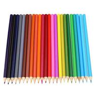 24 Colouring Colour Pencil Coloured Pencils Pack Kids thumbnail 4