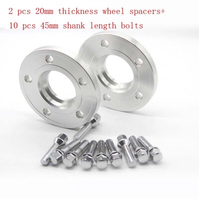 2pcs 20mm Thickness 5x112 57.1CB Centric Wheel Spacer Hubs M