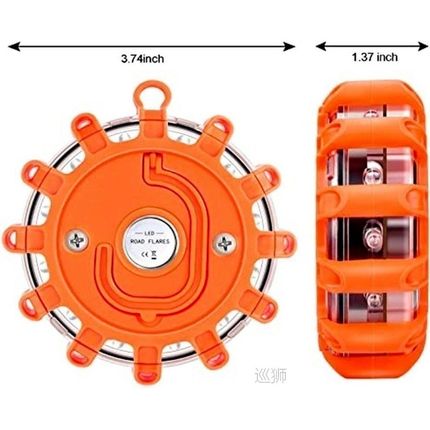 3pcs/set Road Flares Car Emergency Light Help Flash Beacon V