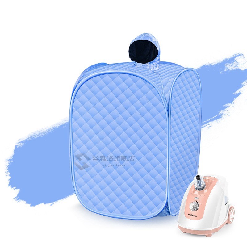 1.7L Steam Sauna Portable Spa Room Home Beneficial Full Body