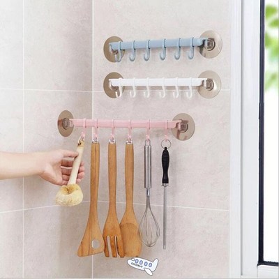 Wall mounted Bathroom Organizer hooks Towel Holder Kitchen a