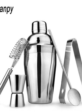 Stainless Steel Cocktail Shaker Mixer Wine Martini Boston Sh