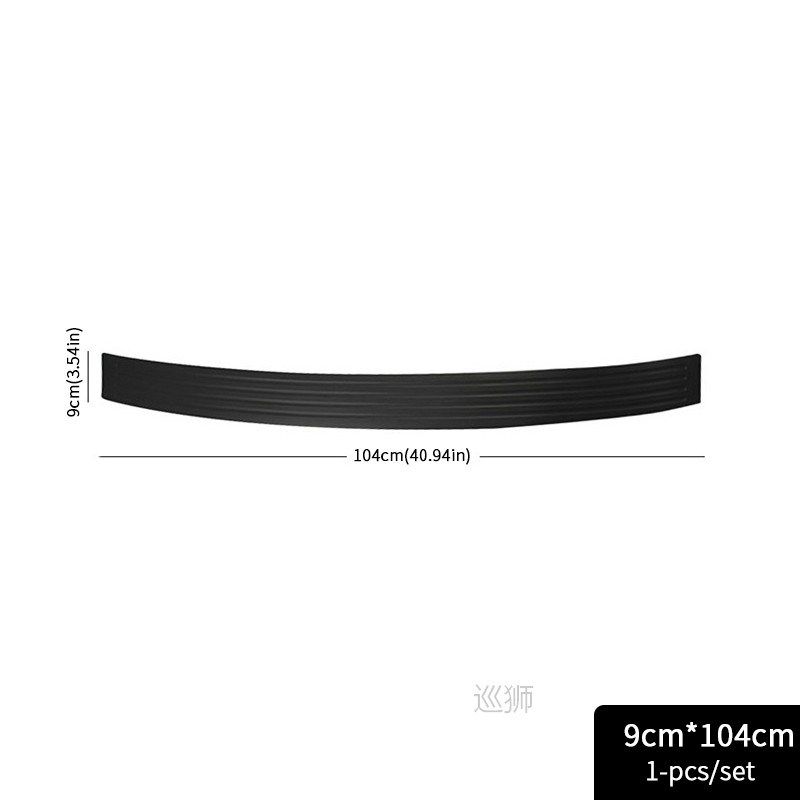 car trunk door sill plate rear bumper guard protector rubber