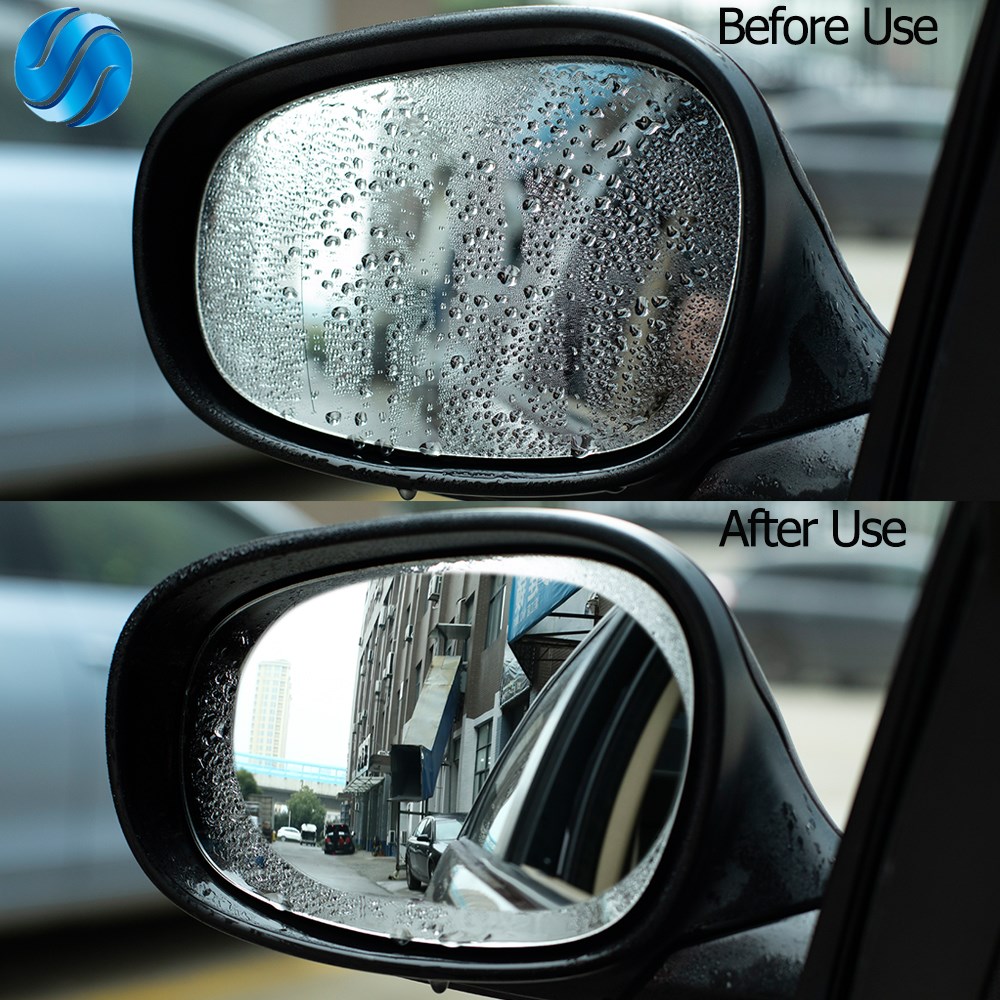 Hippcron Anti Fog Car Mirror Car Rearview Mirror Protective