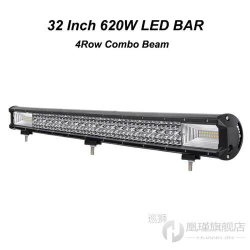 9 14 20 26 32 Inch Off Road LED Light Bar 12V 24V Spot Flood