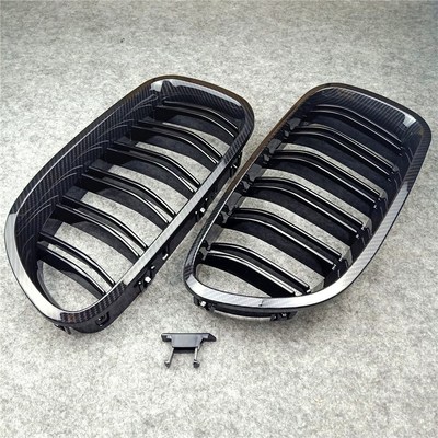 1 Pair 5 Series F10 front grill Glossy Black Front F10 Grill