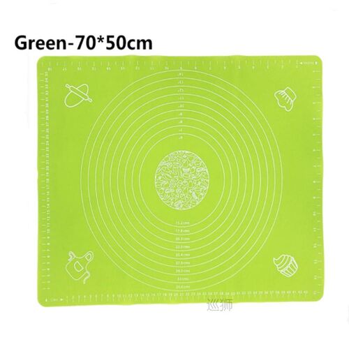 Silicone Mat 60x50 Non-Stick Pastry Baking Mat Flour Fondant
