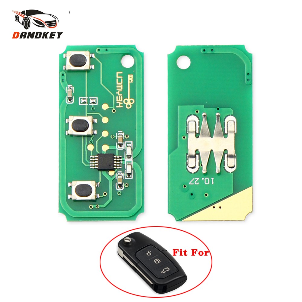 Car 3BT Remote Key Circuit Board 4D60/4D63 Chip For Ford Fus