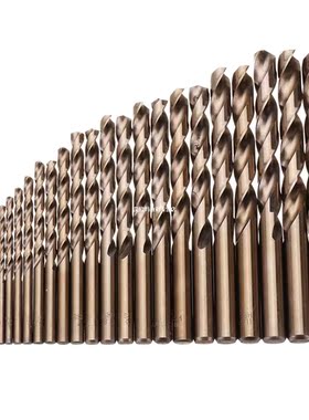 25pcs 1-13mm HSS M35 Cobalt Twist Drill Bit Set 适用于Metal