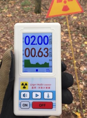 BR-6 Gamma Beta Nuclear Radiation Detector Geiger Counter Ho