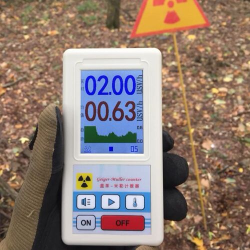 BR-6 Gamma Beta Nuclear Radiation Detector Geiger Counter Ho