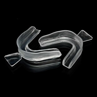 2pcs Teeth Protection Transparent Night Guard Gum Shield Mou