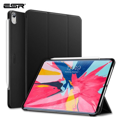 ESR Case for iPad Pro 11 2018 Rubber Oil Cover PU Leather U