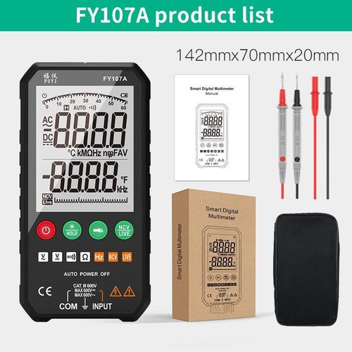 FUYI Professional High Precise 6000 counts 1000V AC DC Digit