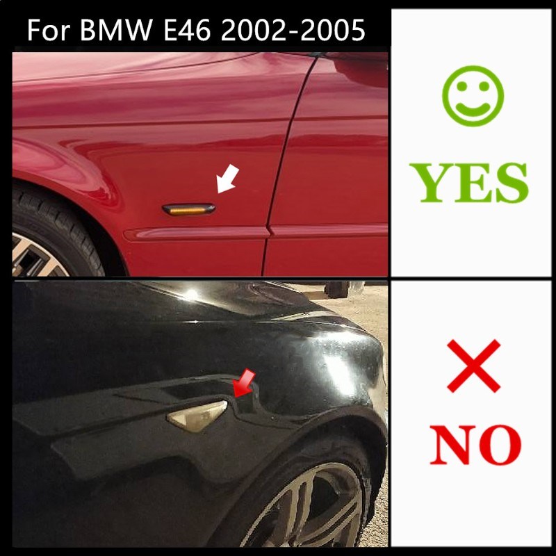 For BMW E46 E36 E60 E61 E90 E92 E93 X1 E84 X3 Led Dynamic Tu