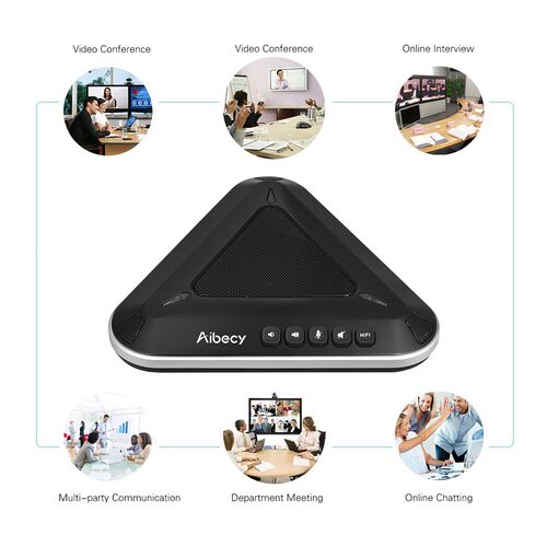 Projector USB Video Conference Microphone Speakerphone Audio