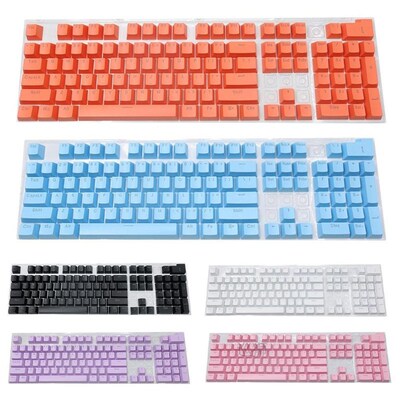 Mechanical Keyboard Keycaps 104Pcs/Set Universal Ergonomic B