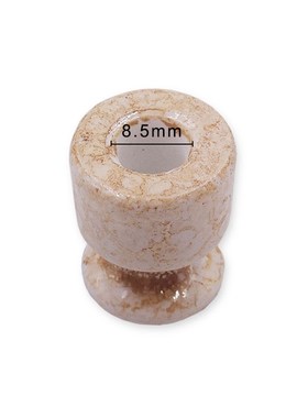 20pcs High Frequency Ceramic Insulator Crack Color Wall Term